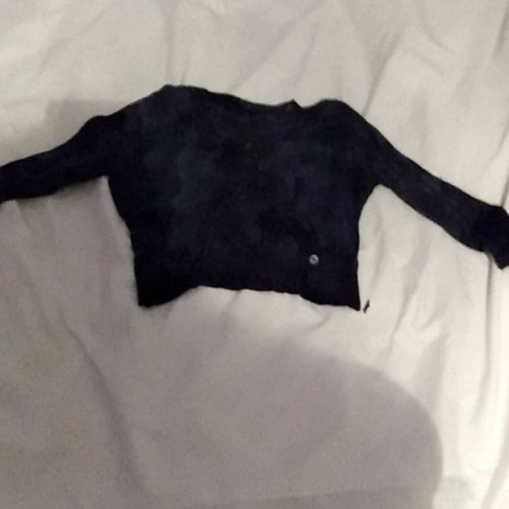 Blue tie dye kids sweater